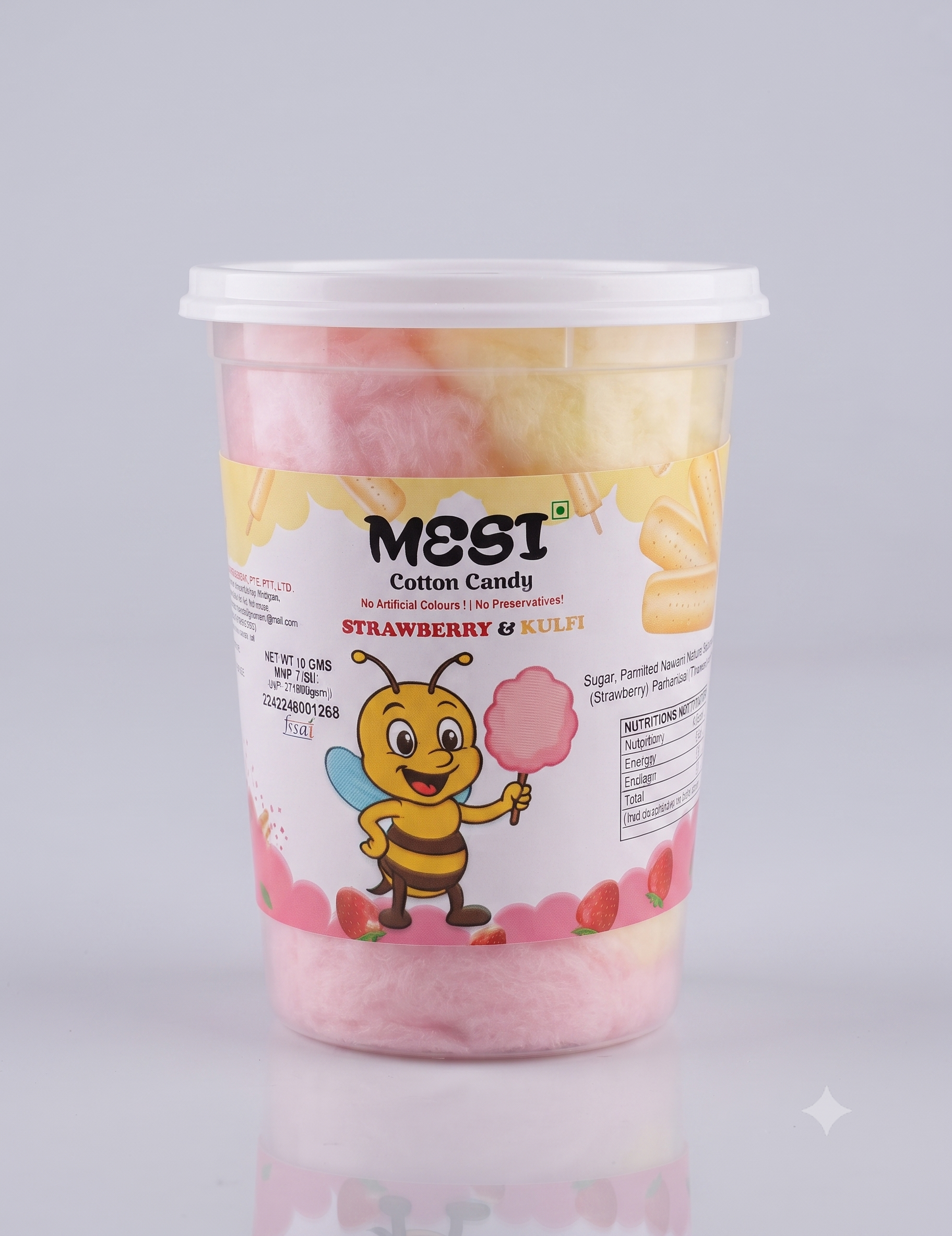 Mesi Flavour Burst Cotton Candy – Double Delight 6-Pack