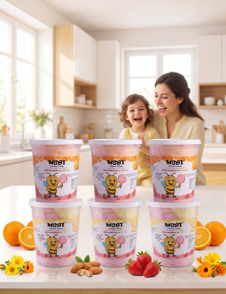 Mesi Flavour Burst Cotton Candy – Double Delight 6-Pack