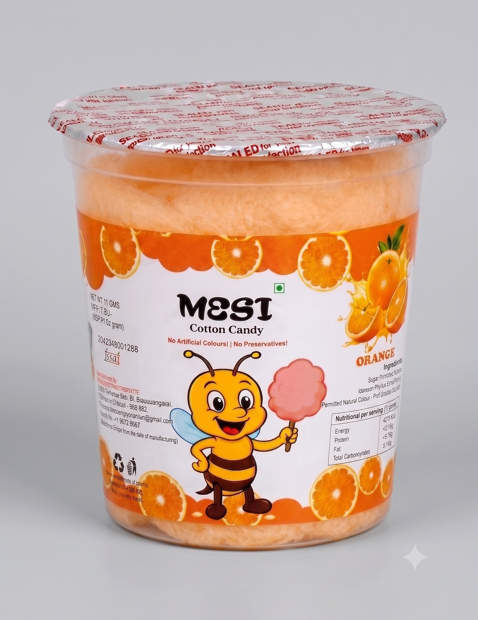 Mesi Signature Cotton Candy – Ultimate 6-Piece Snack Pack